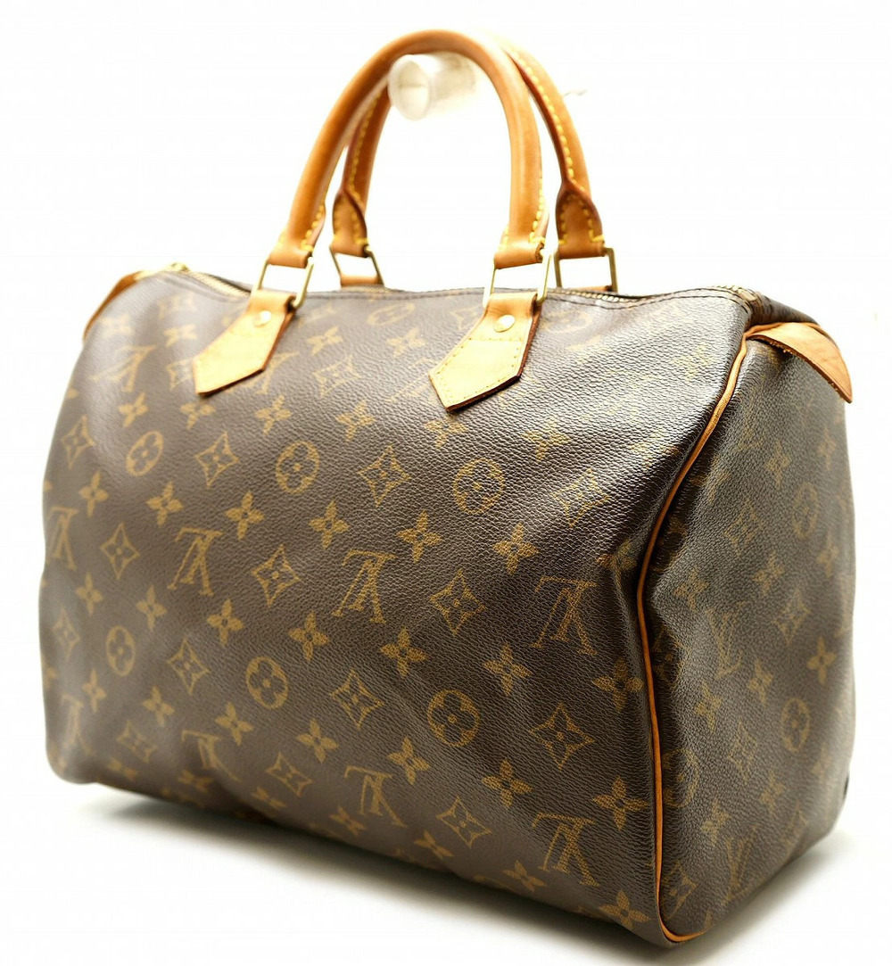 Louis Vuitton Bag Speedy Boston Monogram Handbag Brown
